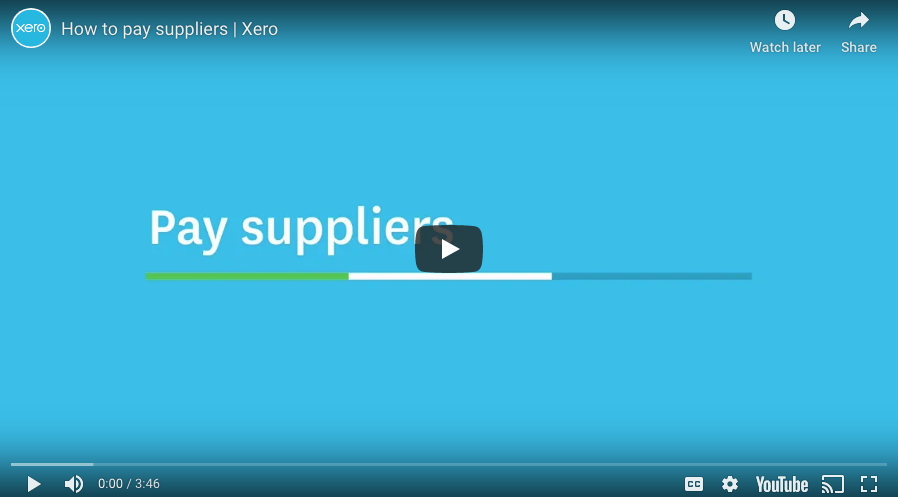How to pay suppliers